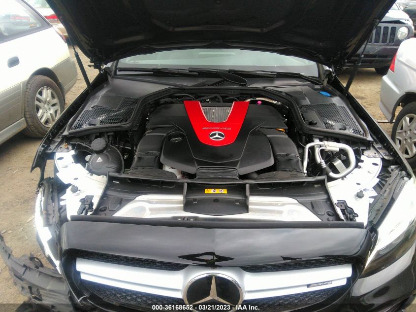 2019 MERCEDES-BENZ C-CLASS AMG C 43 - WDDWK6EB5KF898425