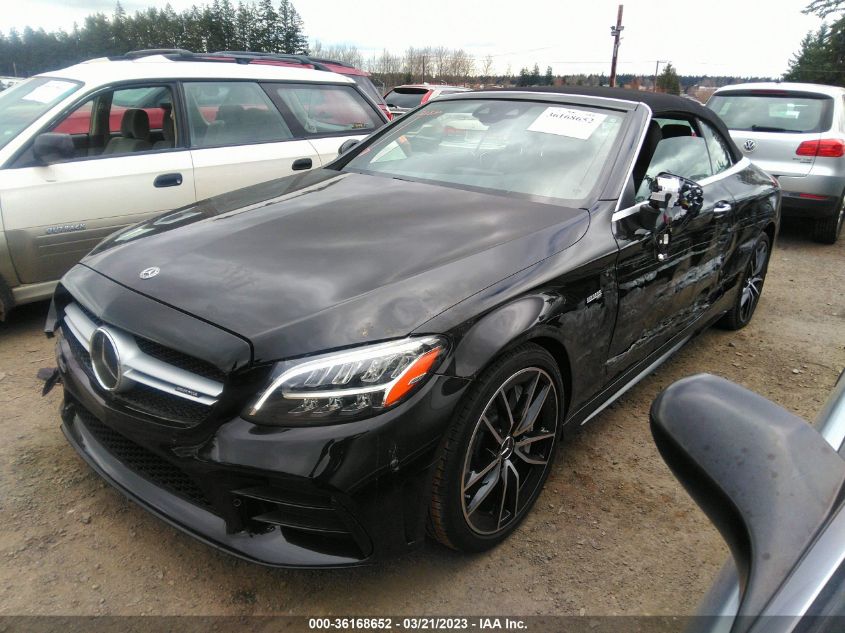 2019 MERCEDES-BENZ C-CLASS AMG C 43 - WDDWK6EB5KF898425