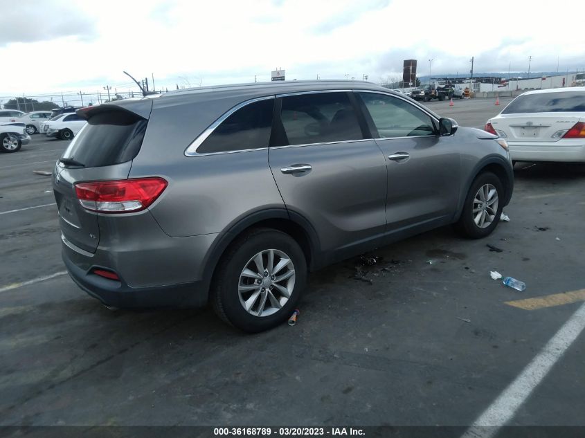 2016 KIA SORENTO LX - 5XYPG4A50GG115245