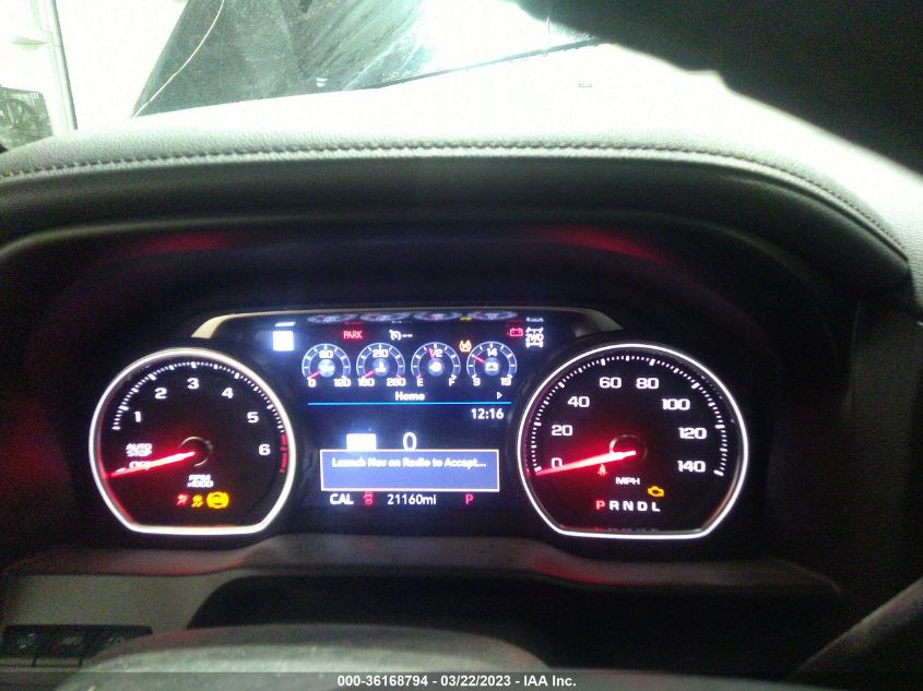 2020 CHEVROLET SILVERADO 1500 HIGH COUNTRY - 3GCUYHEL5LG342720