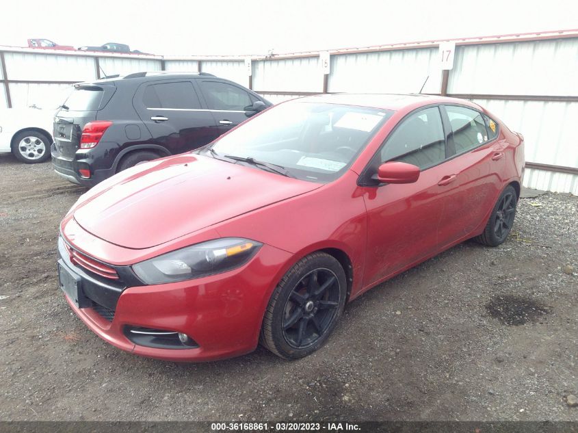 2013 DODGE DART RALLYE - 1C3CDFBA5DD219324