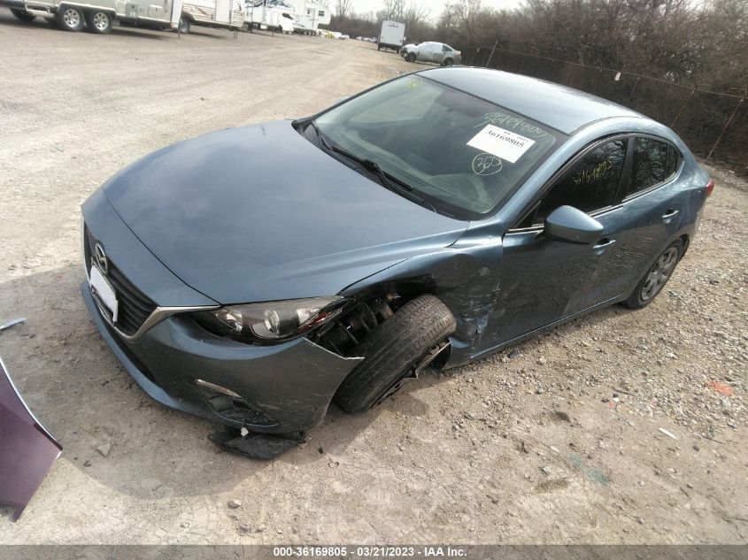 2014 MAZDA MAZDA3 I SPORT - JM1BM1U70E1123910