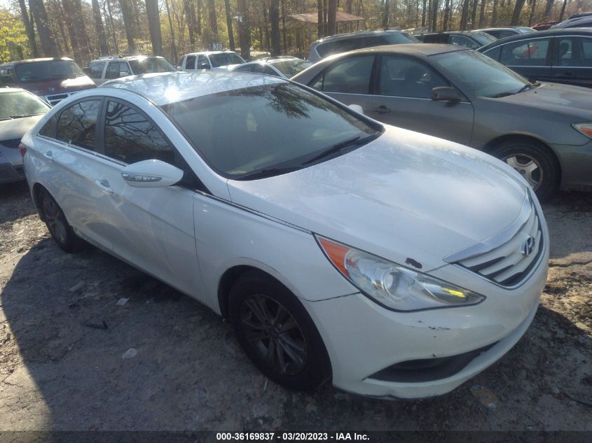 2014 HYUNDAI SONATA GLS - 5NPEB4AC7EH833644