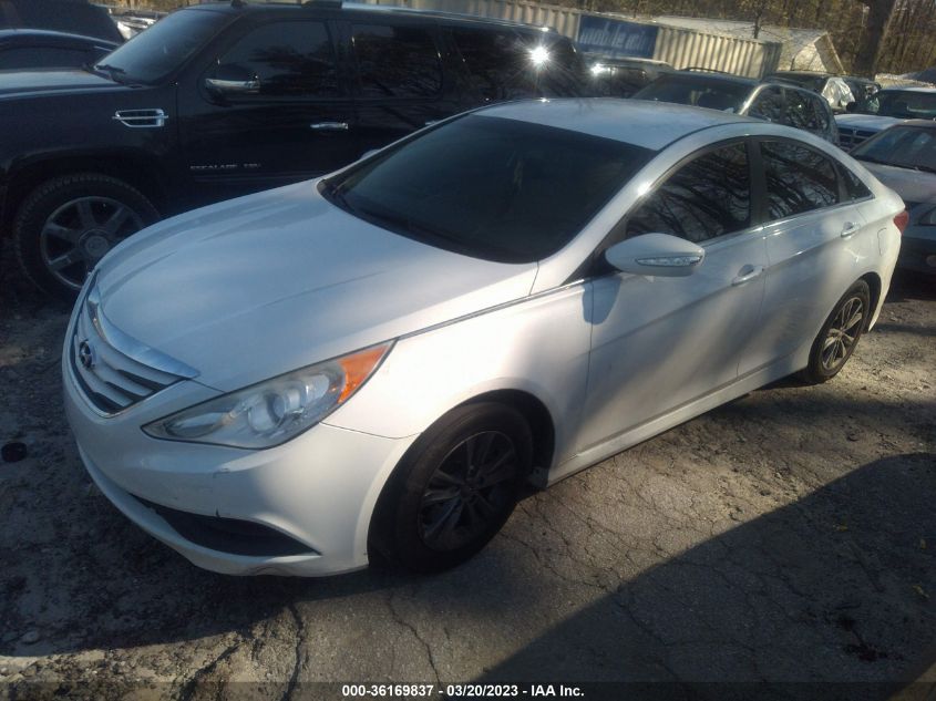 2014 HYUNDAI SONATA GLS - 5NPEB4AC7EH833644