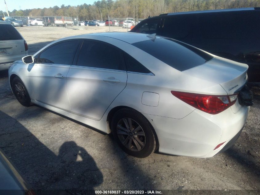 2014 HYUNDAI SONATA GLS - 5NPEB4AC7EH833644