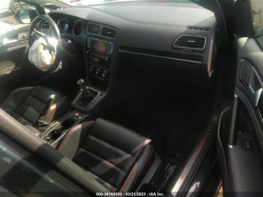 2016 VOLKSWAGEN GOLF GTI SE W/PERFORMANCE PKG - 3VW547AU8GM036947