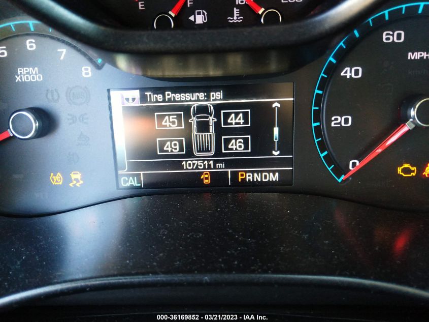 2016 CHEVROLET COLORADO 4WD LT - 1GCGTCE36G1101364
