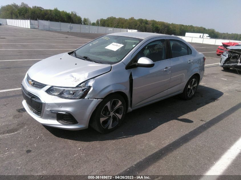 2017 CHEVROLET SONIC PREMIER - 1G1JF5SB3H4117843