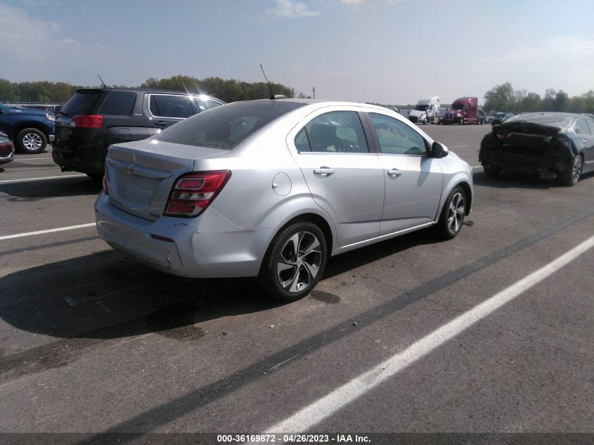 2017 CHEVROLET SONIC PREMIER - 1G1JF5SB3H4117843