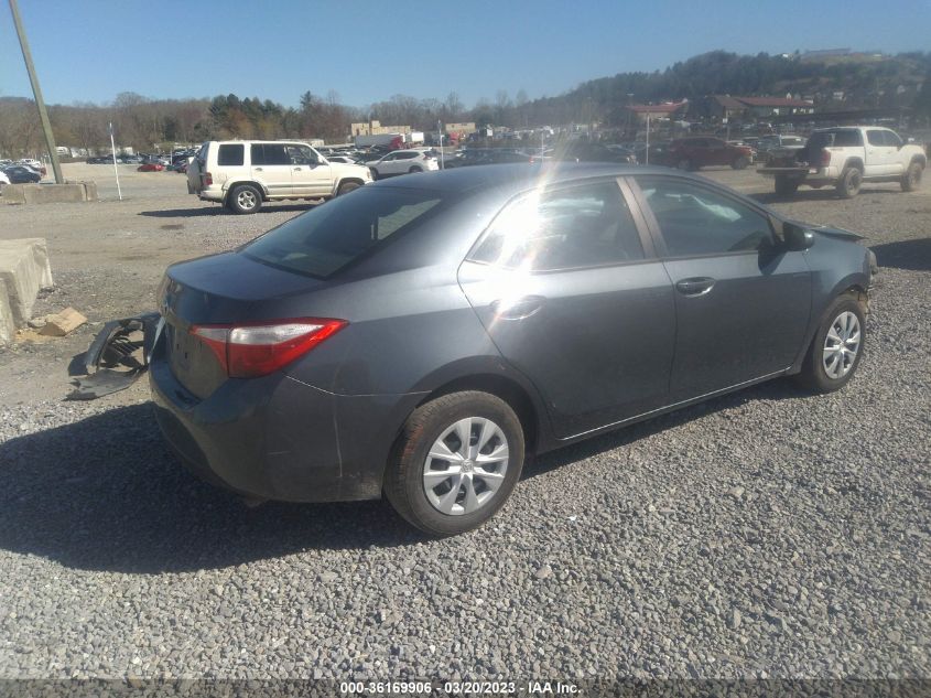 2015 TOYOTA COROLLA L/LE/S/S PLUS/LE PLUS - 2T1BURHE9FC383095