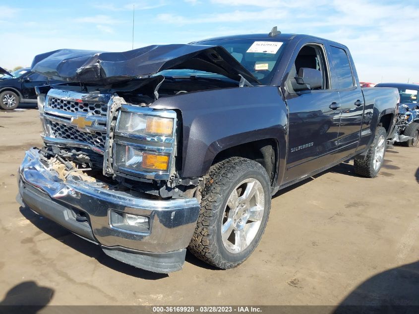 2015 CHEVROLET SILVERADO 1500 LT - 1GCVKREC6FZ262343
