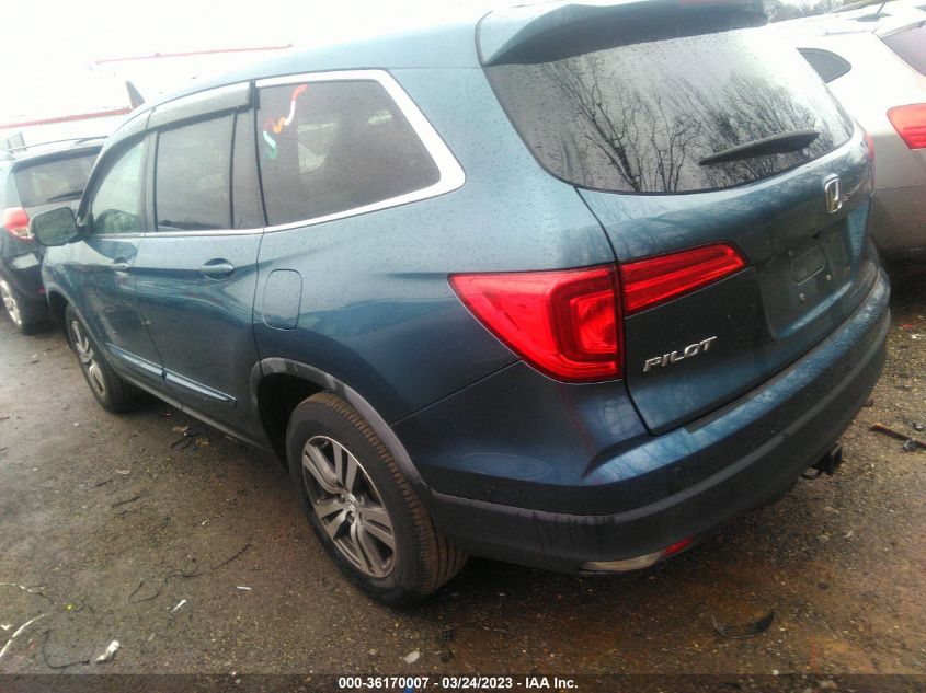 2017 HONDA PILOT EX-L - 5FNYF5H61HB003218
