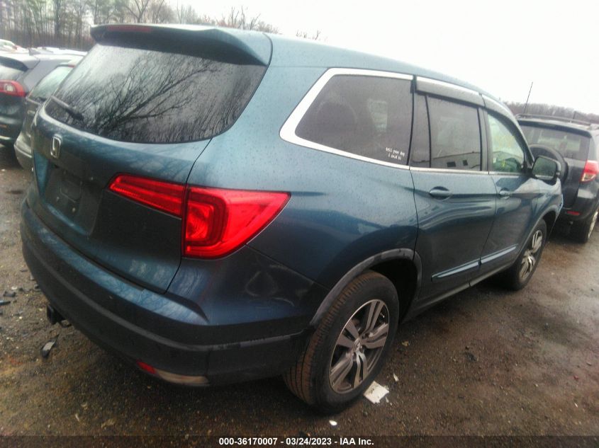 2017 HONDA PILOT EX-L - 5FNYF5H61HB003218