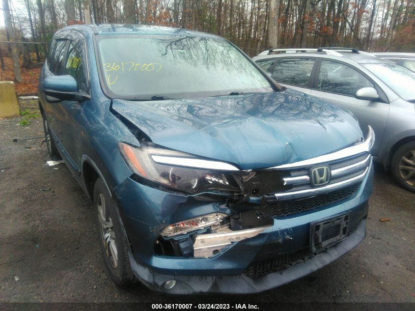 2017 HONDA PILOT EX-L - 5FNYF5H61HB003218