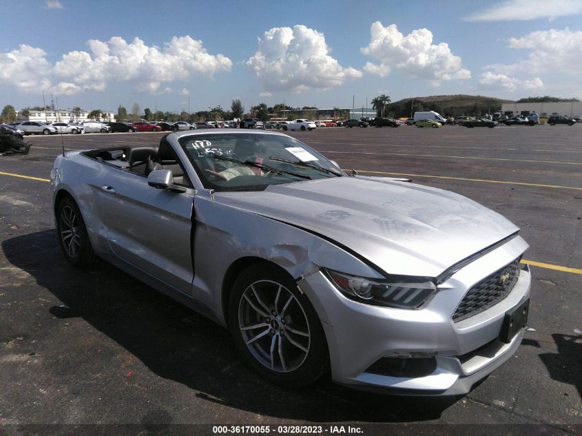 2017 FORD MUSTANG ECOBOOST PREMIUM - 1FATP8UH8H5245396