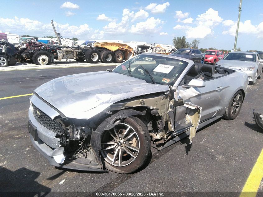 2017 FORD MUSTANG ECOBOOST PREMIUM - 1FATP8UH8H5245396