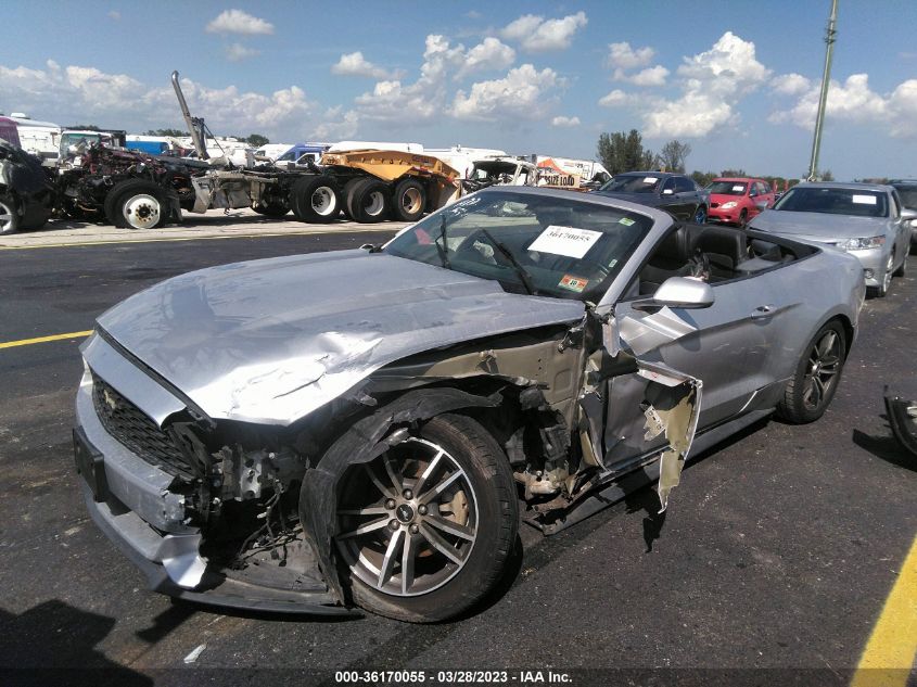 2017 FORD MUSTANG ECOBOOST PREMIUM - 1FATP8UH8H5245396