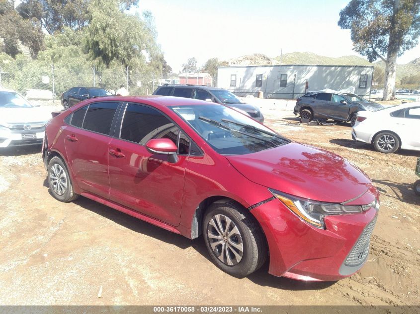 2022 TOYOTA COROLLA HYBRID LE - JTDEAMDEXNJ038367