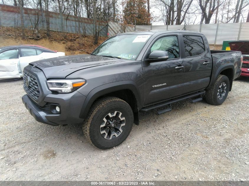 2022 TOYOTA TACOMA 4WD SR/SR5/TRD SPORT - 3TYCZ5AN6NT065549