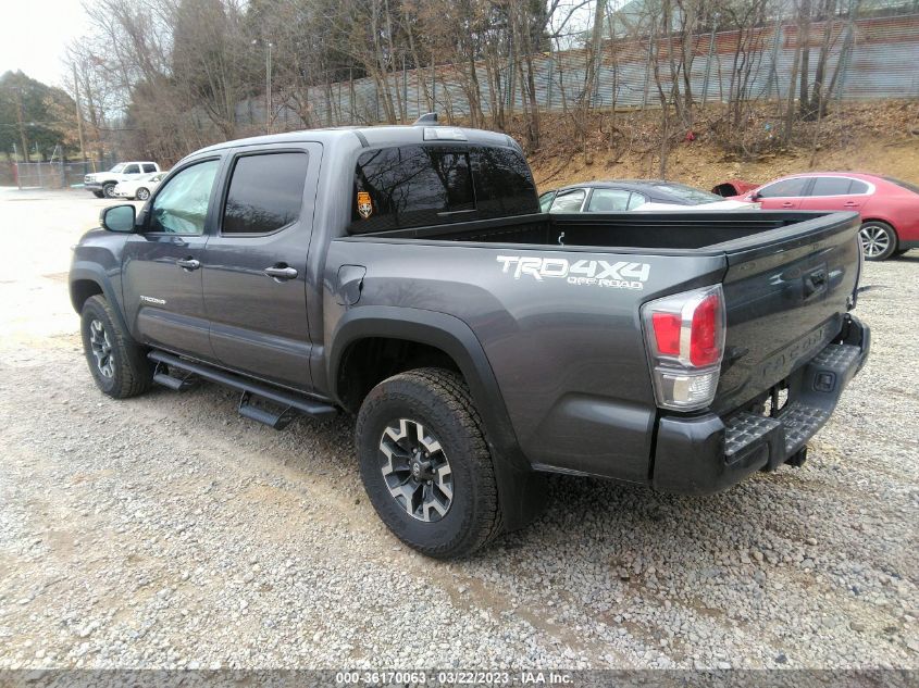 2022 TOYOTA TACOMA 4WD SR/SR5/TRD SPORT - 3TYCZ5AN6NT065549
