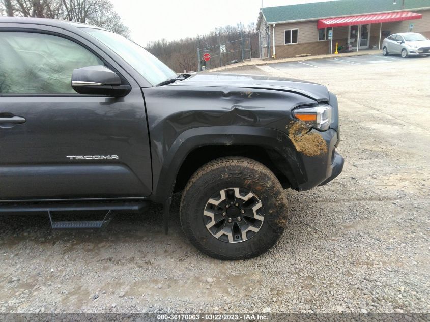 2022 TOYOTA TACOMA 4WD SR/SR5/TRD SPORT - 3TYCZ5AN6NT065549