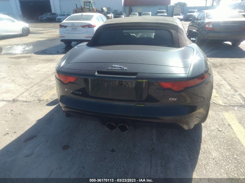 2014 JAGUAR F-TYPE V6 S - SAJWA6FC9E8K07850
