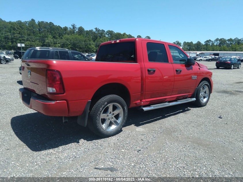 VIN 1C6RR6KG4JS330926 2018 RAM 1500 EXPRESS