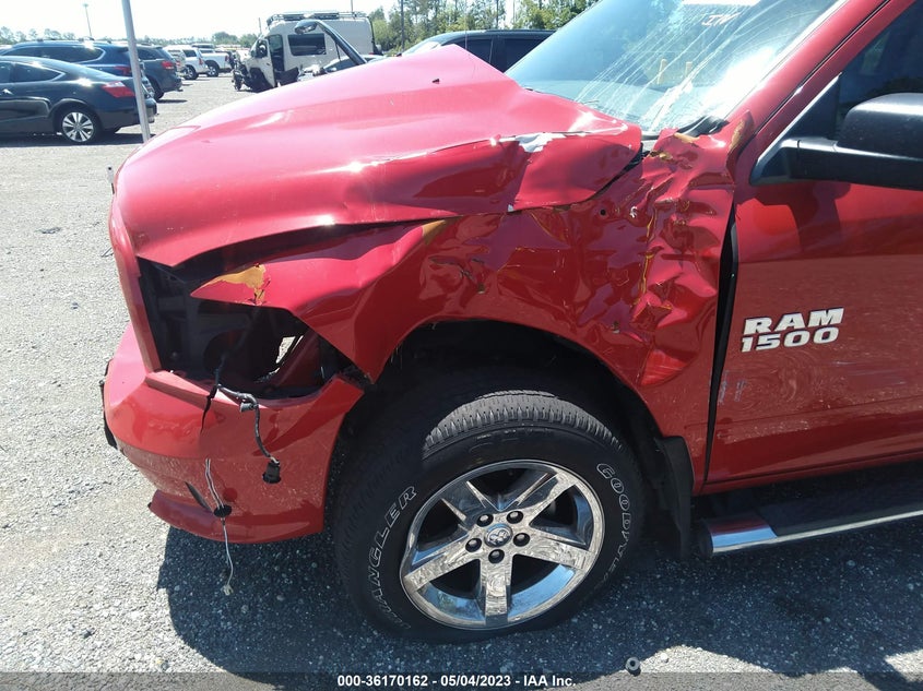 VIN 1C6RR6KG4JS330926 2018 RAM 1500 EXPRESS