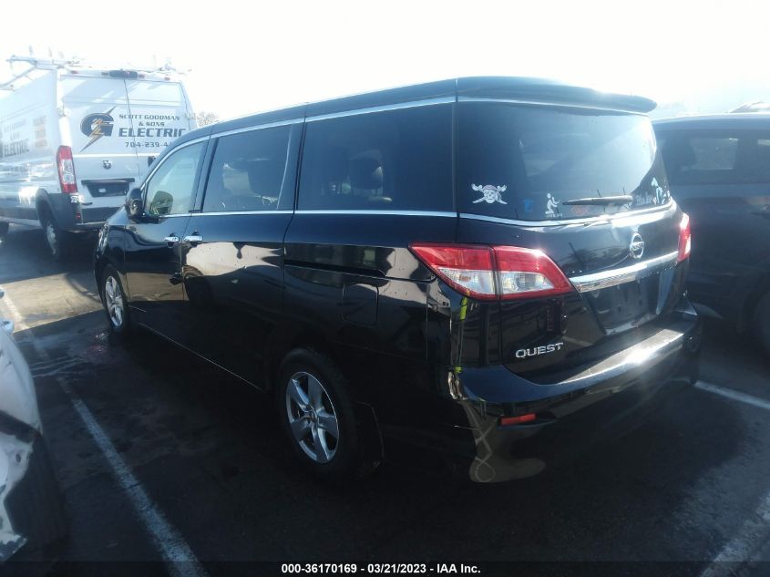 2015 NISSAN QUEST SV/S/PLATINUM/SL - JN8AE2KP1F9133144