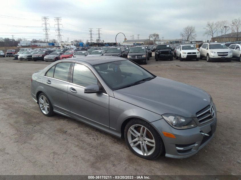 2014 MERCEDES-BENZ C-CLASS C 300 - WDDGF8ABXER309706