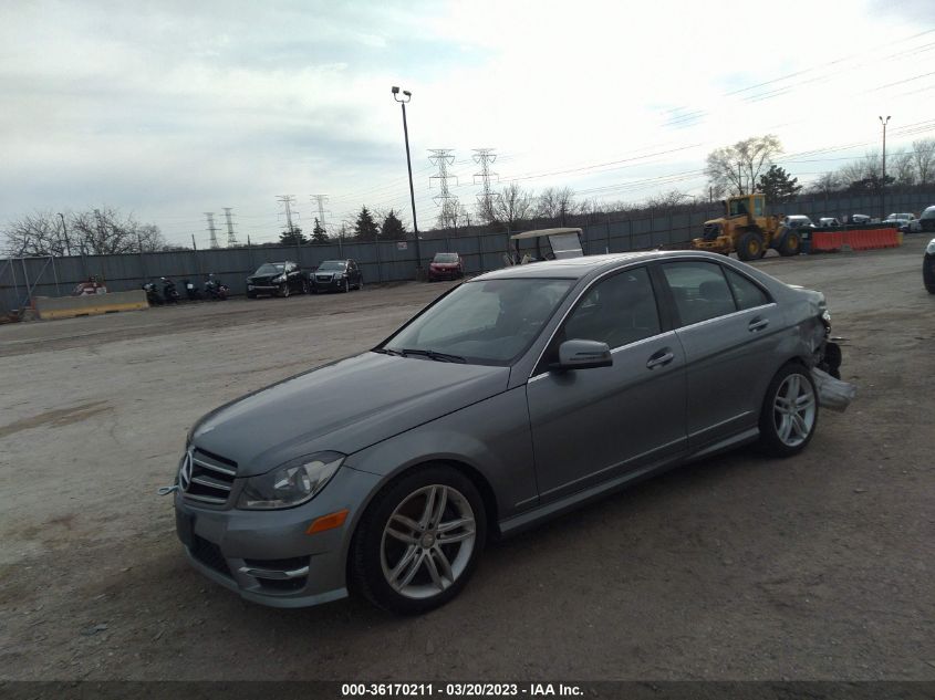 2014 MERCEDES-BENZ C-CLASS C 300 - WDDGF8ABXER309706