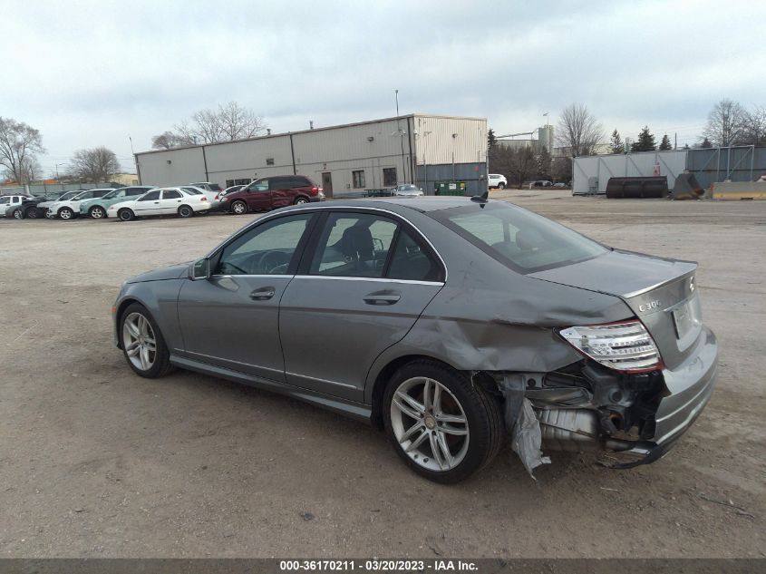 2014 MERCEDES-BENZ C-CLASS C 300 - WDDGF8ABXER309706