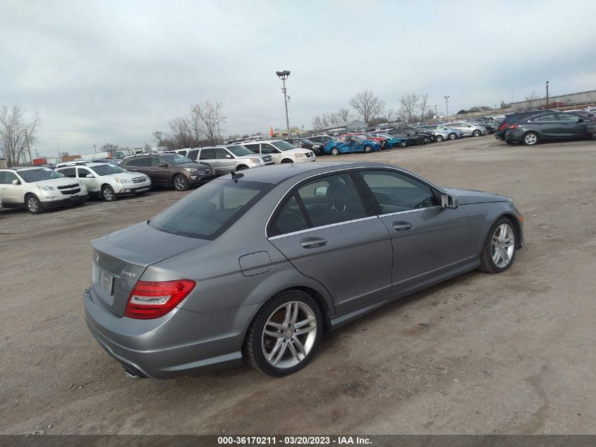 2014 MERCEDES-BENZ C-CLASS C 300 - WDDGF8ABXER309706