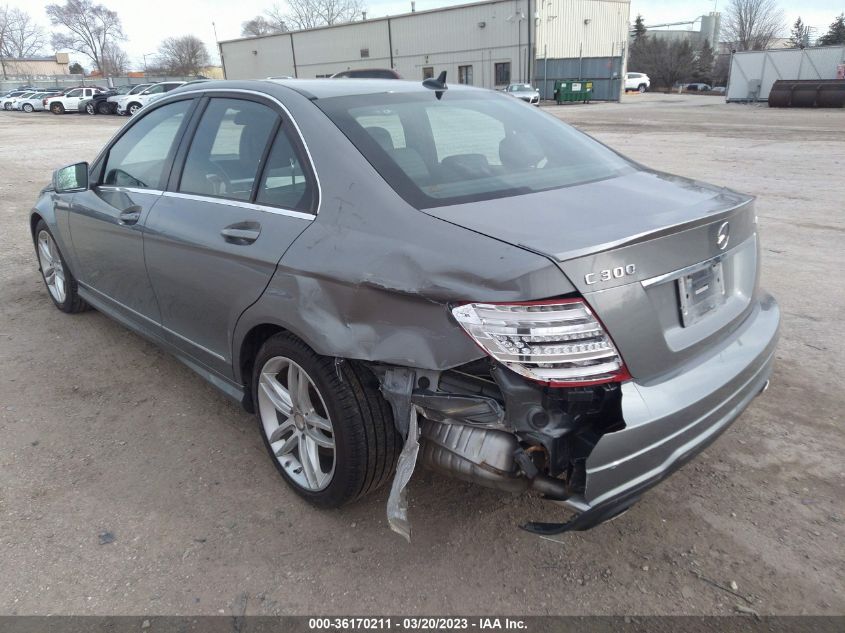 2014 MERCEDES-BENZ C-CLASS C 300 - WDDGF8ABXER309706
