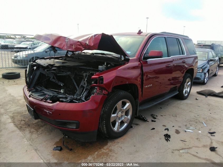 2017 CHEVROLET TAHOE LT - 1GNSCBKCXHR274906