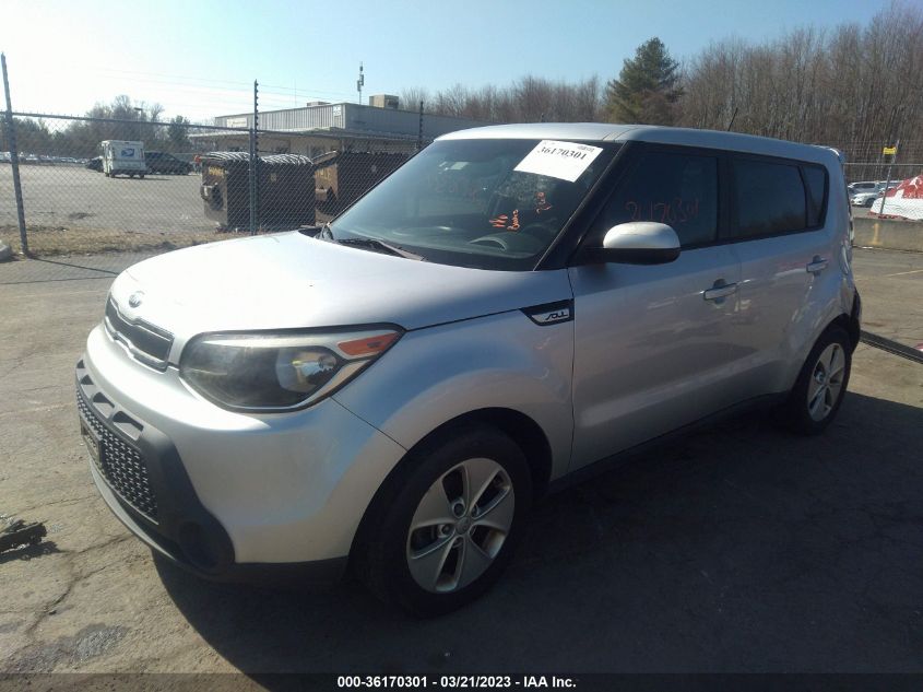 2015 KIA SOUL BASE - KNDJN2A29F7748344