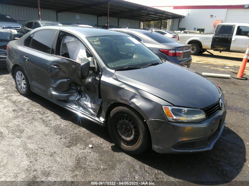 2013 VOLKSWAGEN JETTA SEDAN S - 3VW2K7AJ3DM388473