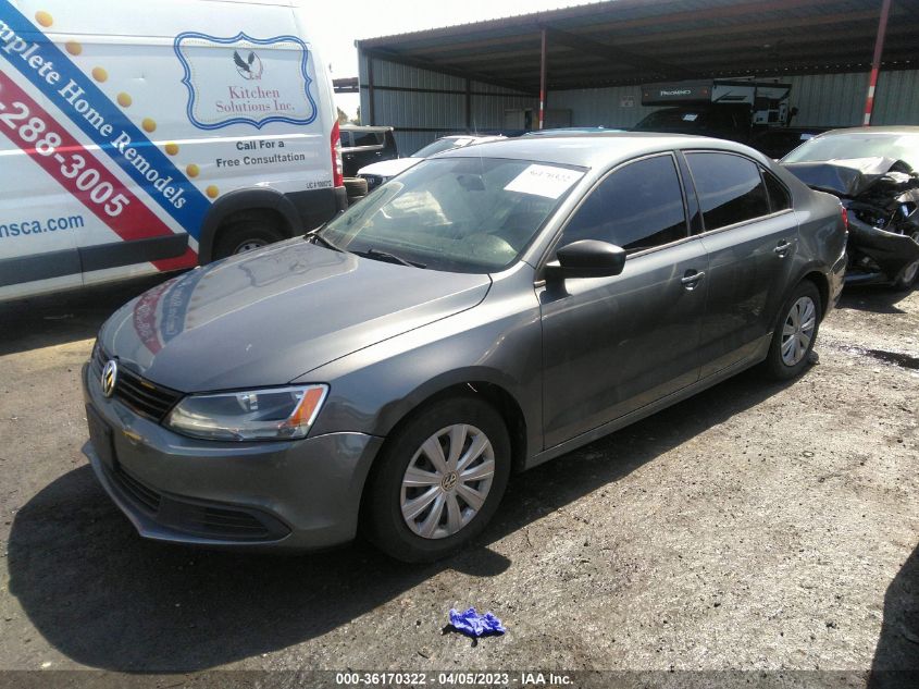 2013 VOLKSWAGEN JETTA SEDAN S - 3VW2K7AJ3DM388473