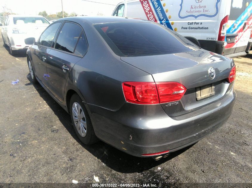 2013 VOLKSWAGEN JETTA SEDAN S - 3VW2K7AJ3DM388473