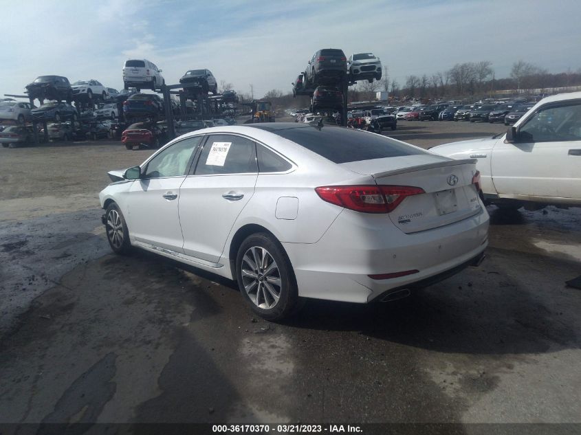 2016 HYUNDAI SONATA 2.4L LIMITED - 5NPE34AF8GH309350