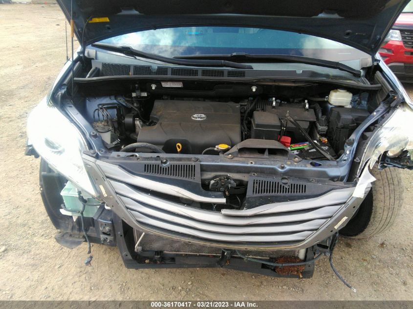 2014 TOYOTA SIENNA XLE/XLE AAS/LTD - 5TDYK3DC0ES432529