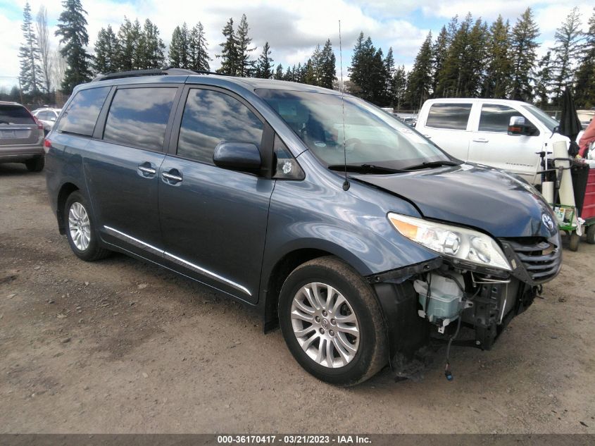 2014 TOYOTA SIENNA XLE/XLE AAS/LTD - 5TDYK3DC0ES432529