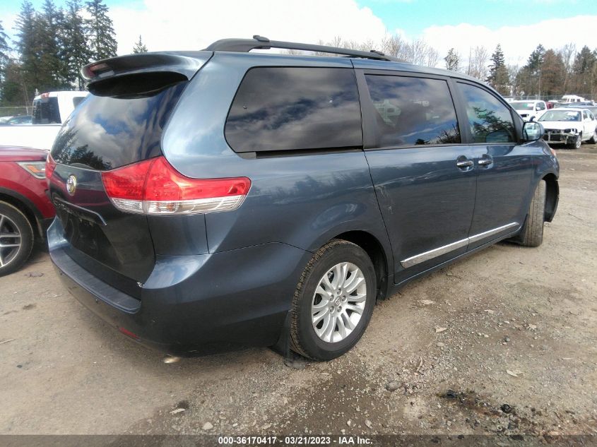 2014 TOYOTA SIENNA XLE/XLE AAS/LTD - 5TDYK3DC0ES432529