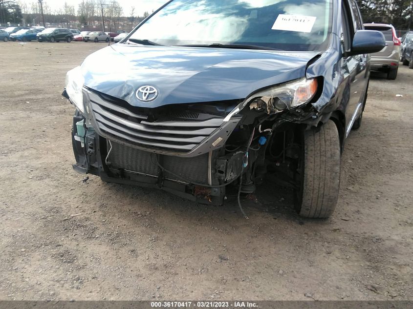 2014 TOYOTA SIENNA XLE/XLE AAS/LTD - 5TDYK3DC0ES432529