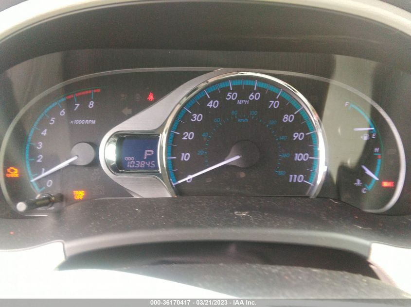 2014 TOYOTA SIENNA XLE/XLE AAS/LTD - 5TDYK3DC0ES432529