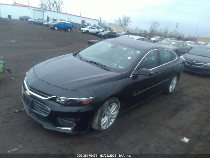 2016 CHEVROLET MALIBU LT - 1G1ZE5ST5GF259533