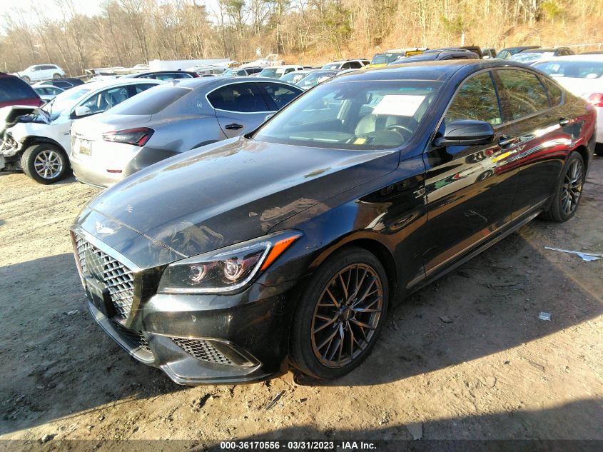 2018 GENESIS G80 3.3T SPORT KMHGN4JB6JU222314