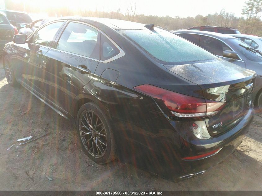 2018 GENESIS G80 3.3T SPORT KMHGN4JB6JU222314