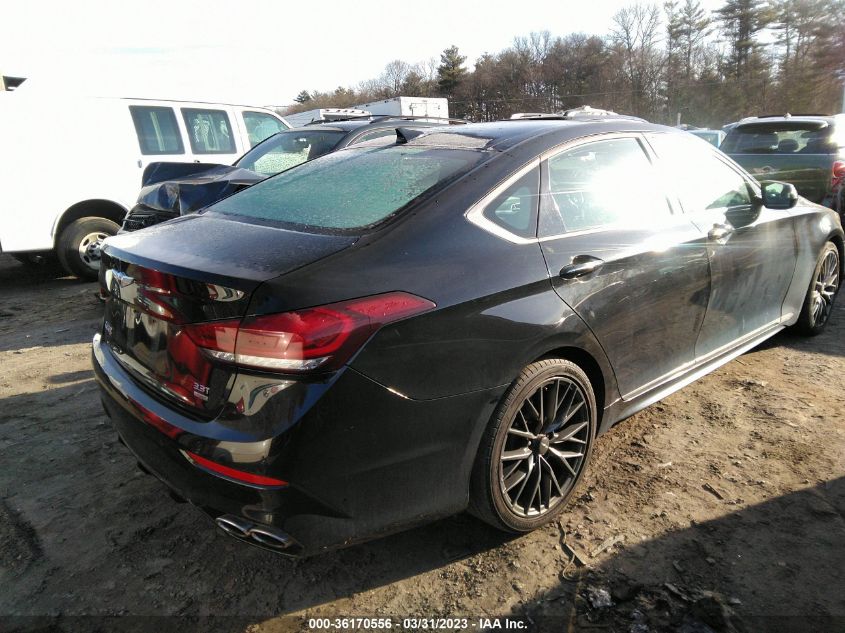 2018 GENESIS G80 3.3T SPORT KMHGN4JB6JU222314