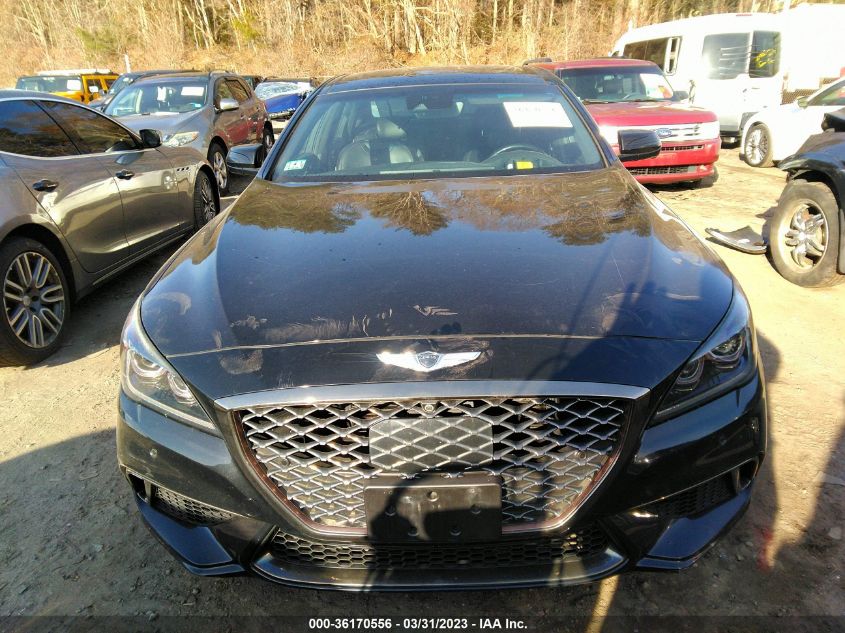 2018 GENESIS G80 3.3T SPORT KMHGN4JB6JU222314